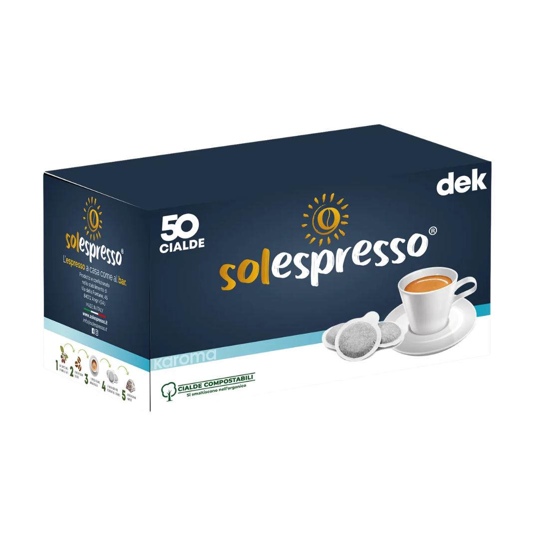 Solespresso 200 cialde decaffeinato
