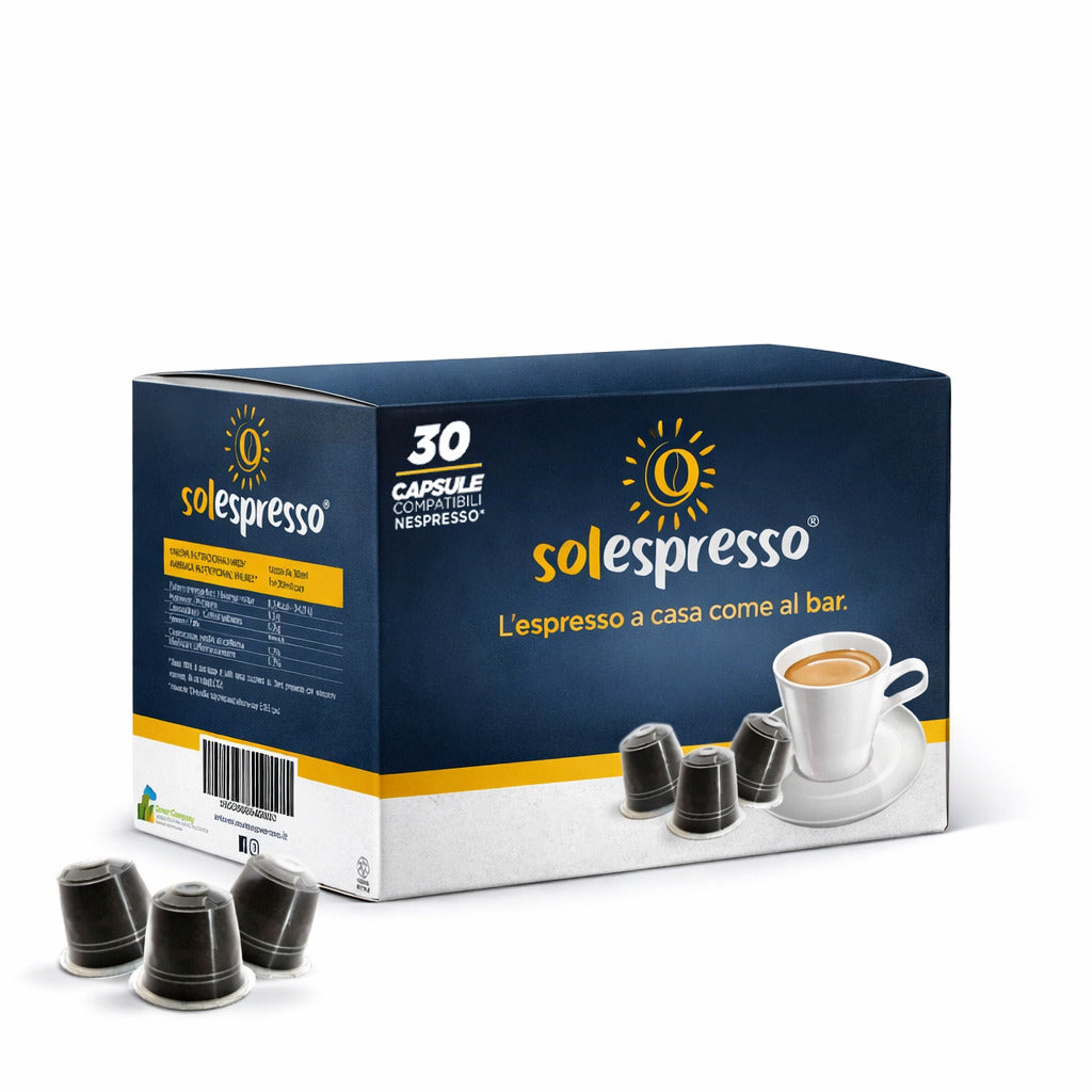 Solespresso 120 capsule compatibili Nespresso