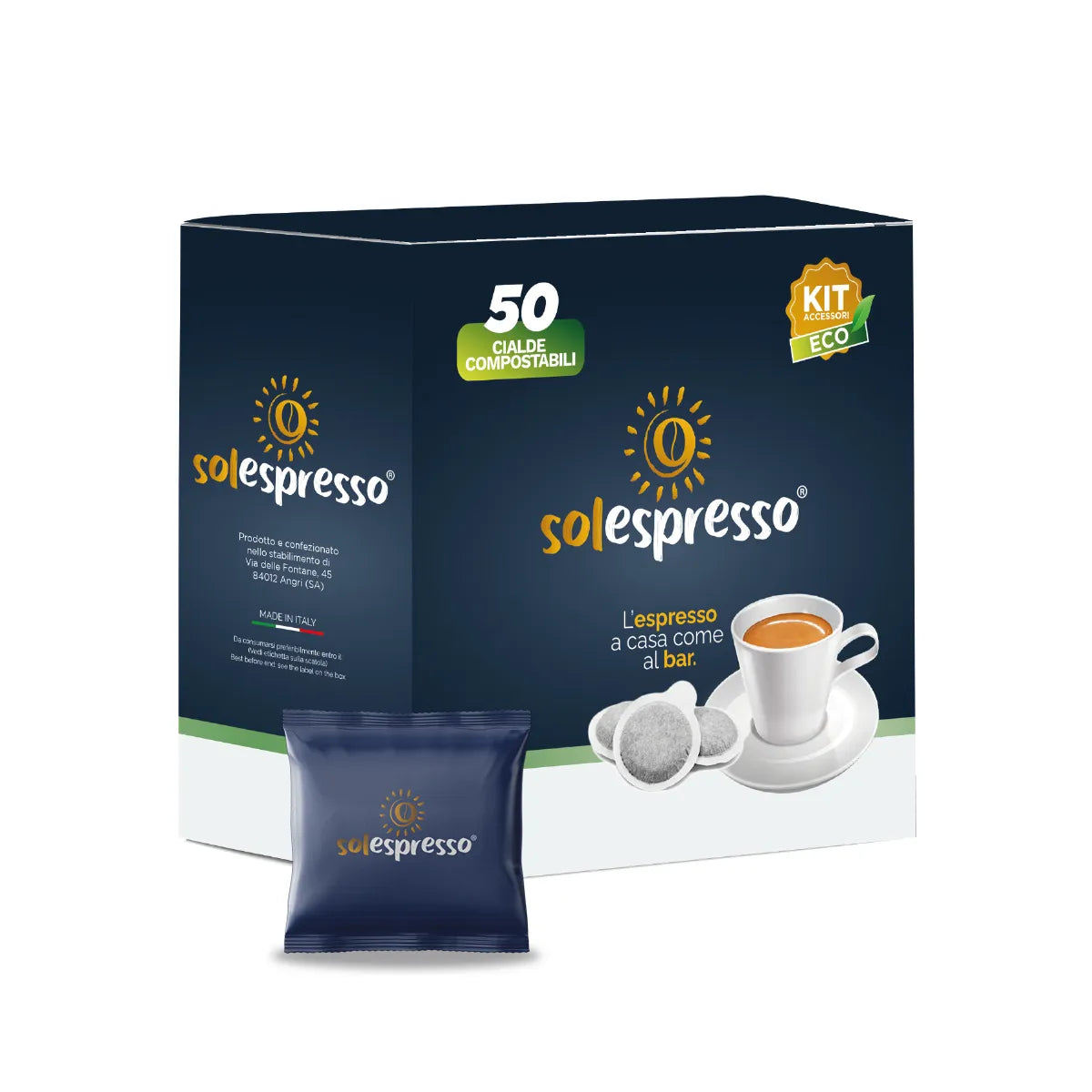 Solespresso 50 Cialde Kit